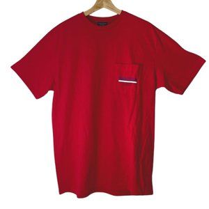 NWOT Nautica red graphic pocket tee